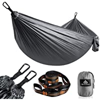 Los mejores  - NATUREFUN Hamaca Ultraligera para Viaje y Camping | 300kg de Capacidad de Carga-Transpirable- Nylon de Paracaídas de…